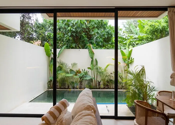 Ferienhaus Modern 1br Pool With Balcony In North Canggu Dalung (Bali)